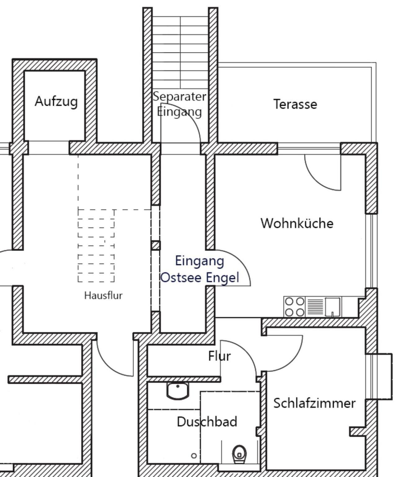 Ostsee Engel Ferienwohnung Baabe Ngoại thất bức ảnh